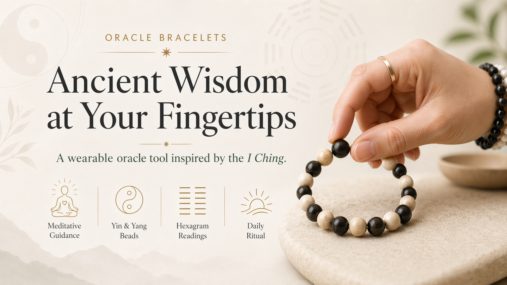 Ancient wisdom at your fingertips — Oracle Bracelet overview